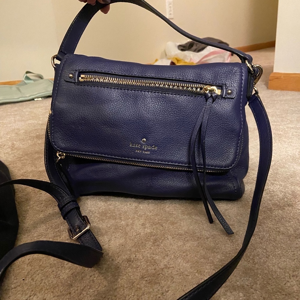 New Kate Spade Crossbody navy